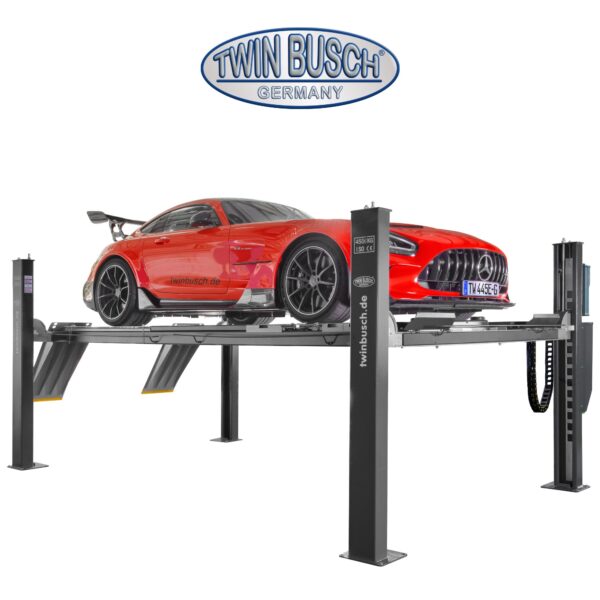 4 søjlet autolift til hjuludmåling | 4500 kg TwinBusch TW445E-400 - Billede 8