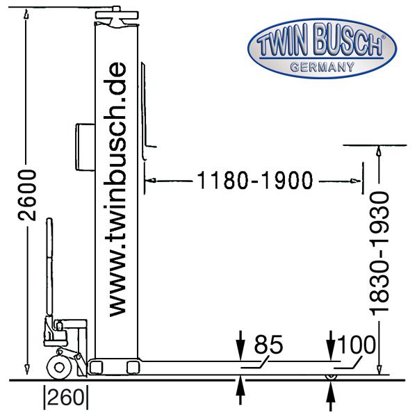 TW125M mobillift 16