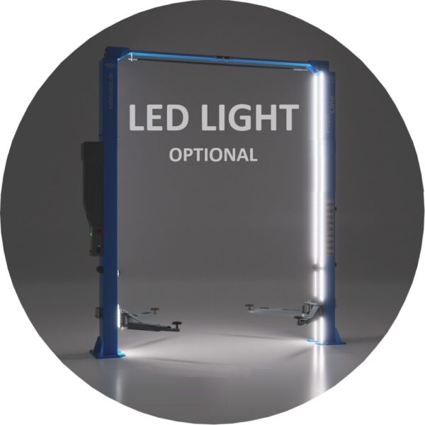 LED 2 søjlet lift topbar._OPTIONAL