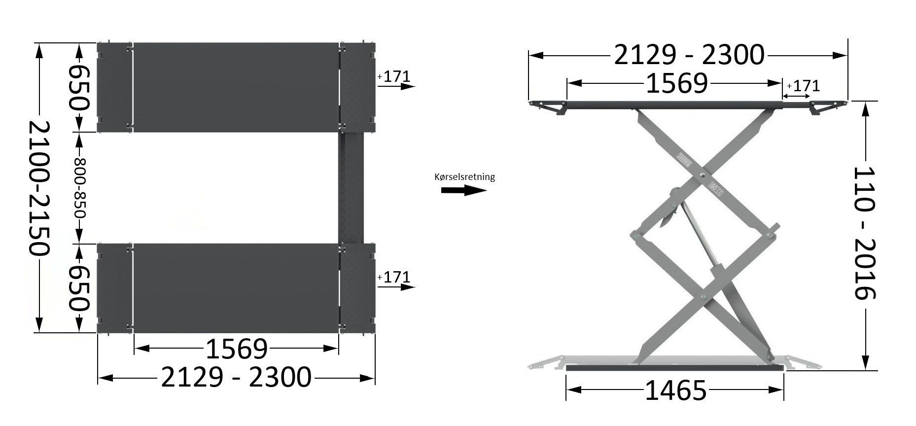 Sakselift TWS35-19-G - 400 mål 3