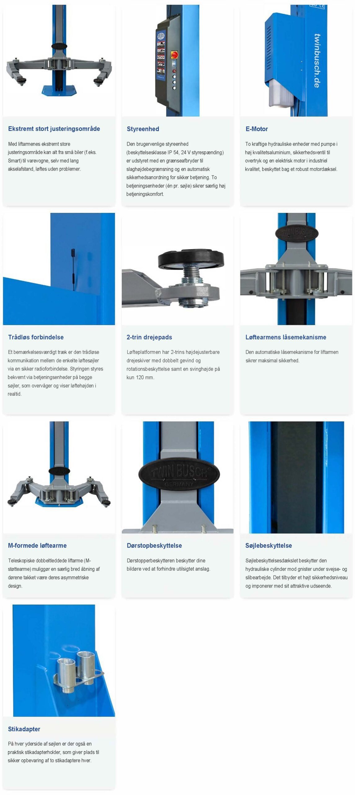 TW280W produktbeskrivelse