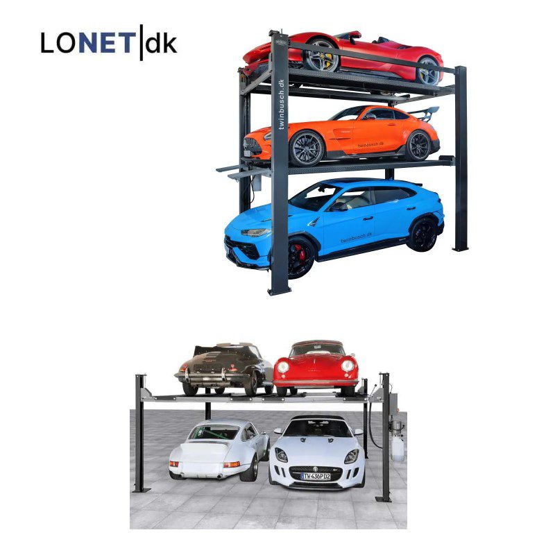 Kategori parkeringslift til auto