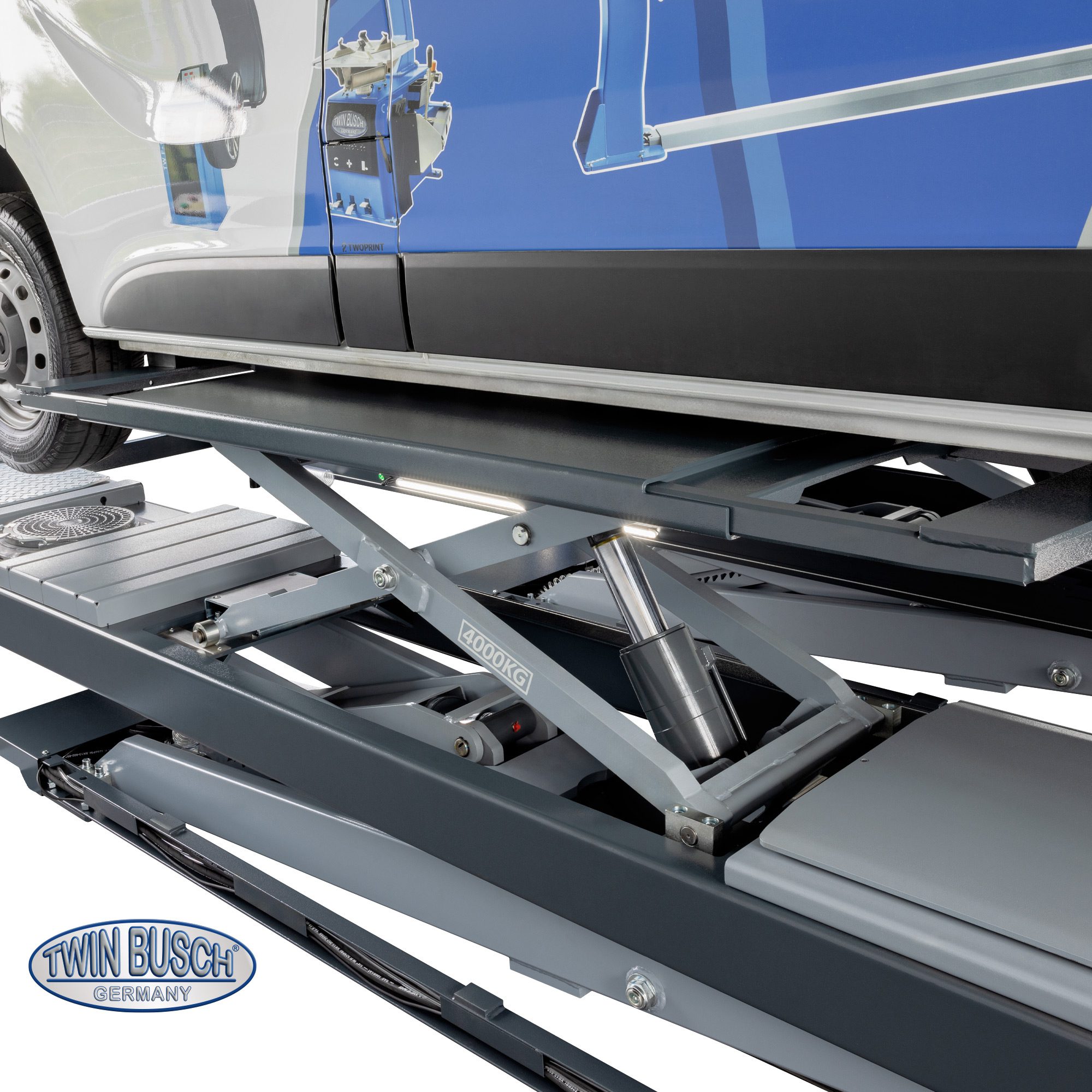 Kørebane sakselift 5000 kg m/Play Detector | On Ground model - Billede 14