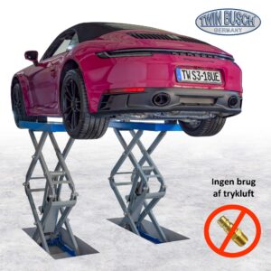 Sakselift in ground nedbygning TWS3-18UE